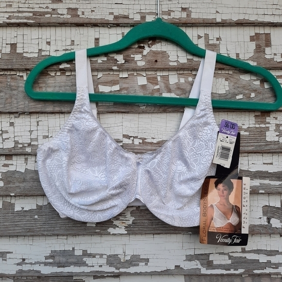🌟 Vanity Fair full figure underwire bra size 36DD NWT - Picture 1 of 5